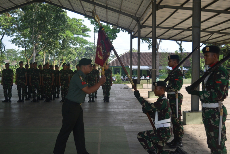 Pelepasan Anggota Pindah Satuan Yonif Raider 509 Kostrad 