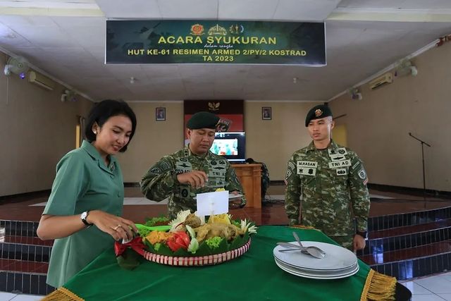 Peringati Hut Ke 61 Resimen 2 Putra Yudha Yonarmed 11 Kostrad Gelar